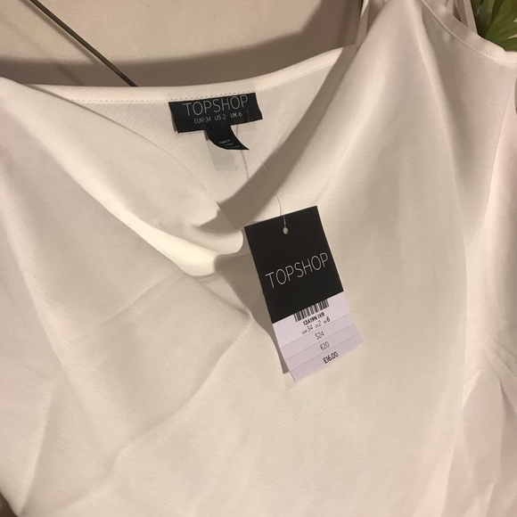 Topshop Tank Top Size 2 - Picture 2 of 3